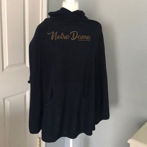 Notre Dame poncho